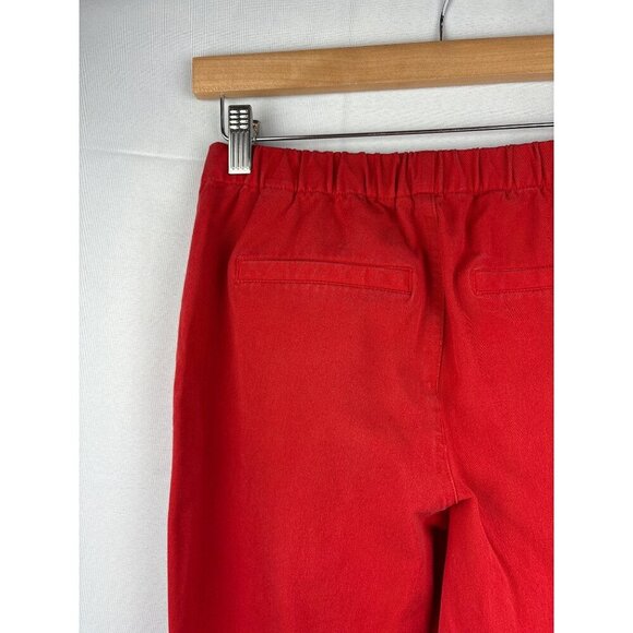 Isaac Mizrahi Live! Red Womens Pants 6P Cotton/Rayon/Spandex Blend - Picture 6 of 6
